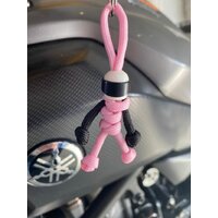 BIKETECH KLÍČENKA BUDDY RŮŽOVO-ČERNÁ