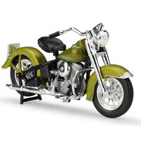 MAISTO MODEL 1:18 HD ´53 74FL HYDRA GLIDE ZLATÁ