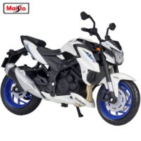 MAISTO MODEL 1:18 SUZUKI GSX-S750 ABS BÍLÁ