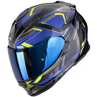 SCORPION PRILBA EXO-491 ZUMO BLACK/BLUE/NEON YELLOW XXL