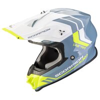 SCORPION PRILBA VX-16 EVO AIR FUSION BLUE-NEON YELLOW (D)