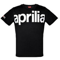 PVGA APRILIA TRIČKO BIG LOGO ČIERNE PÁNSKE L