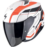 SCORPION PRILBA EXO-Z1 VUE MATT WHITE-RED-BLACK