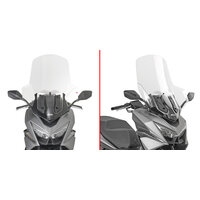 GIVI TRANSPARENTNÉ PLEXI KYMCO X-TOWN 250 ST (26) D6136ST