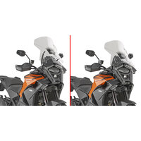 GIVI TRANSPARENTNÉ PLEXI KTM 1390 SUPER ADVENTURE S/EVO (26) / 1390 SUPER ADVENTURE R (26) D7719ST