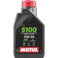 MOTUL 5100 100 % SYNTETICKÝ ESTEROVÝ OLEJ 15W50 4T 1 L