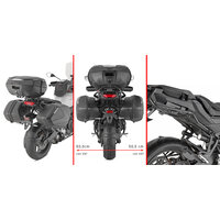 GIVI NOSIČE PRE BOČNÉ KUFRE MONOKEY TECH 3 YAMAHA TRACER 9/GT/GT+ (25-26) PX2171