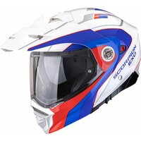 SCORPION PRILBA ADX-2 KAMPS WHITE-RED-BLUE XL
