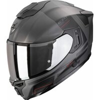 SCORPION PRILBA EXO-1500 AIR DUAL MATT SILVER/BLACK/RED L
