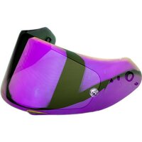 SCORPION PLEXI ELLIP-TEC EXO-491 MIRRORED RUBY (KDF14-3)